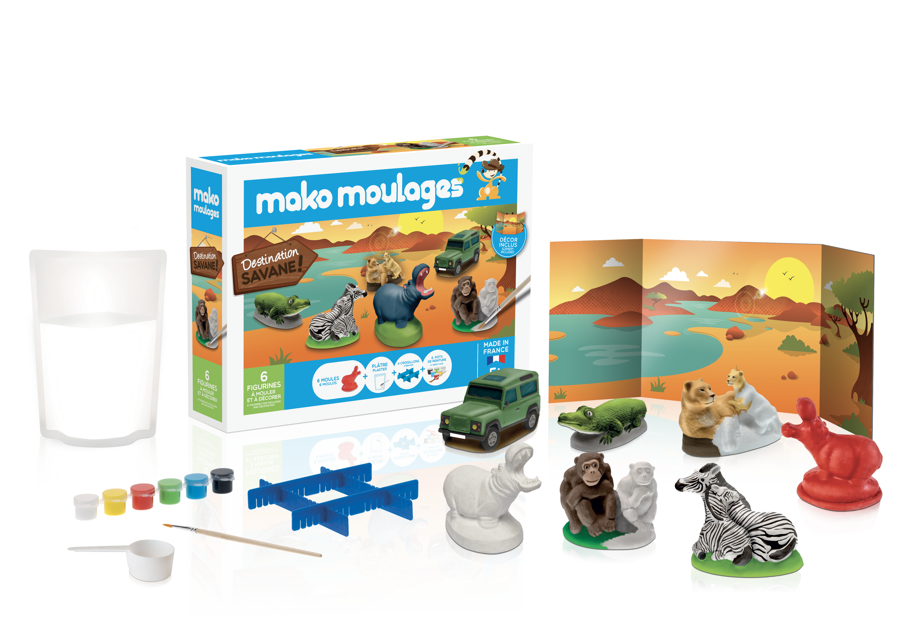 Destination Savane Box - Made in France - Mako Moulages