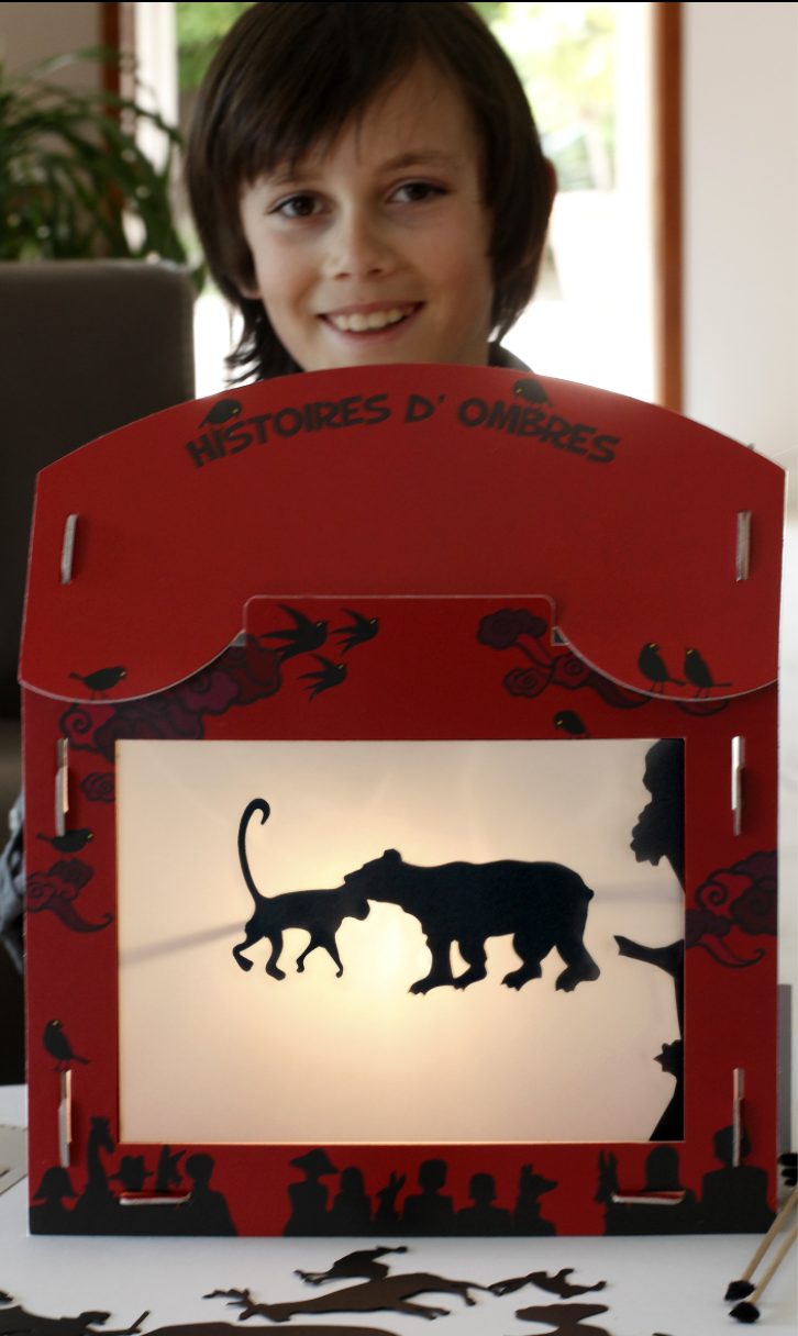 Shadow theater Tales of the Animals - Made in France -Coco d'en Haut -