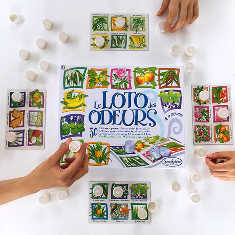 Loto des Odeurs : Jeu Éducatif et Sensoriel Made in France