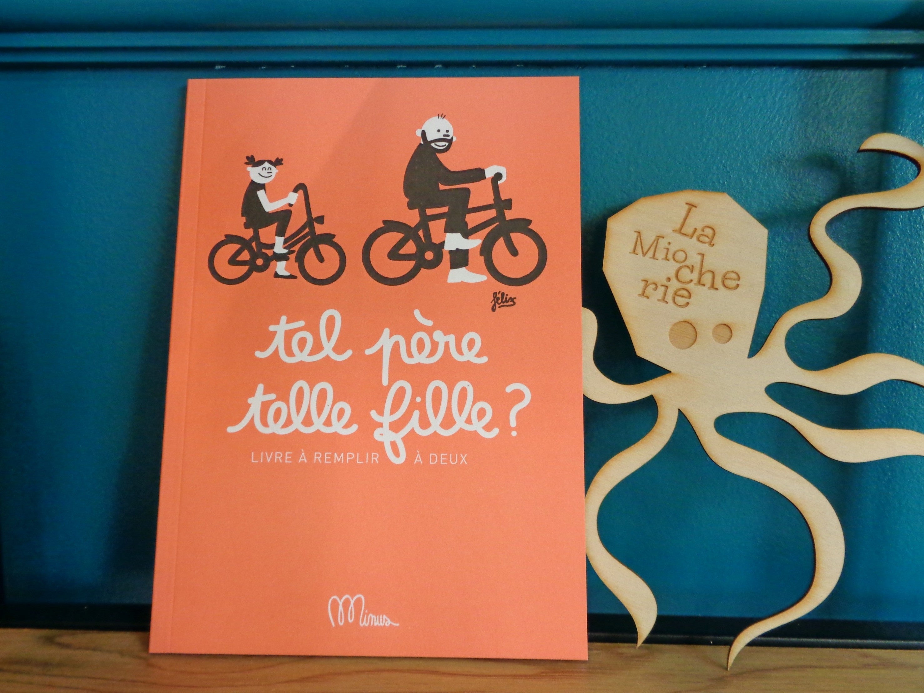Book to fill in Like father, like daughter? - Printed in Belgium - Minor editions
