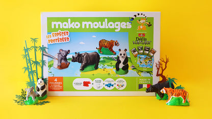 Grand coffret Les espèces protégées - Made in France - Mako Moulages