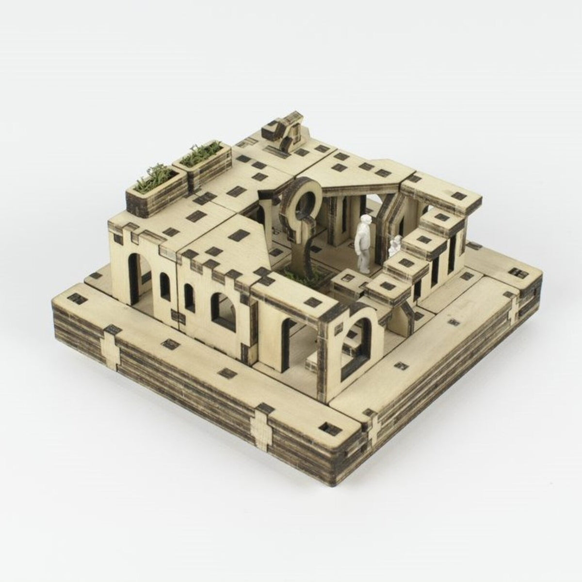 casse tête 3D en bois