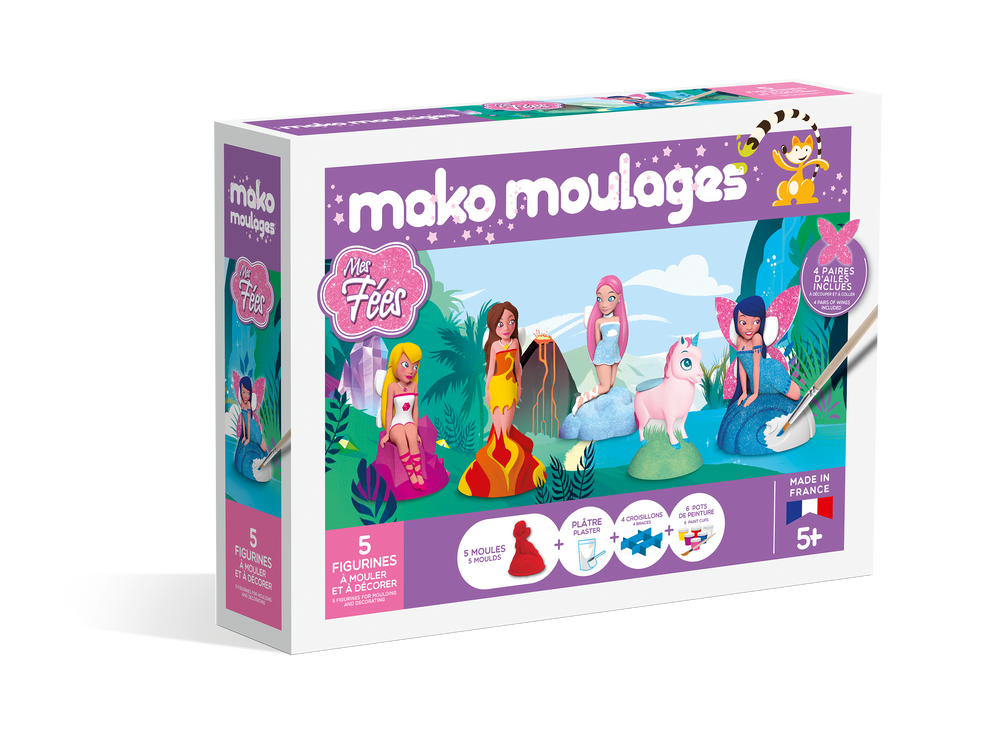 Grand coffret Mes fées - Made in France - Mako Moulages