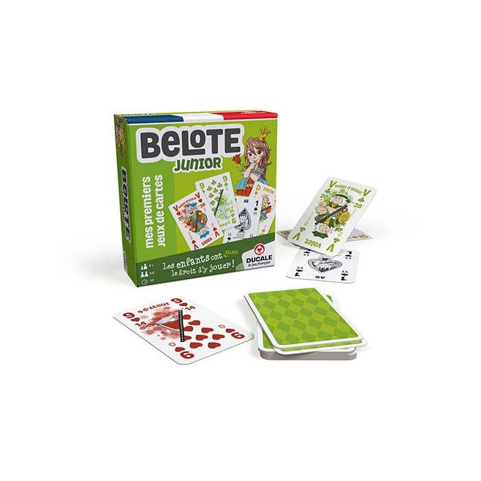 Belote Junior game - Made in France - Ducale
