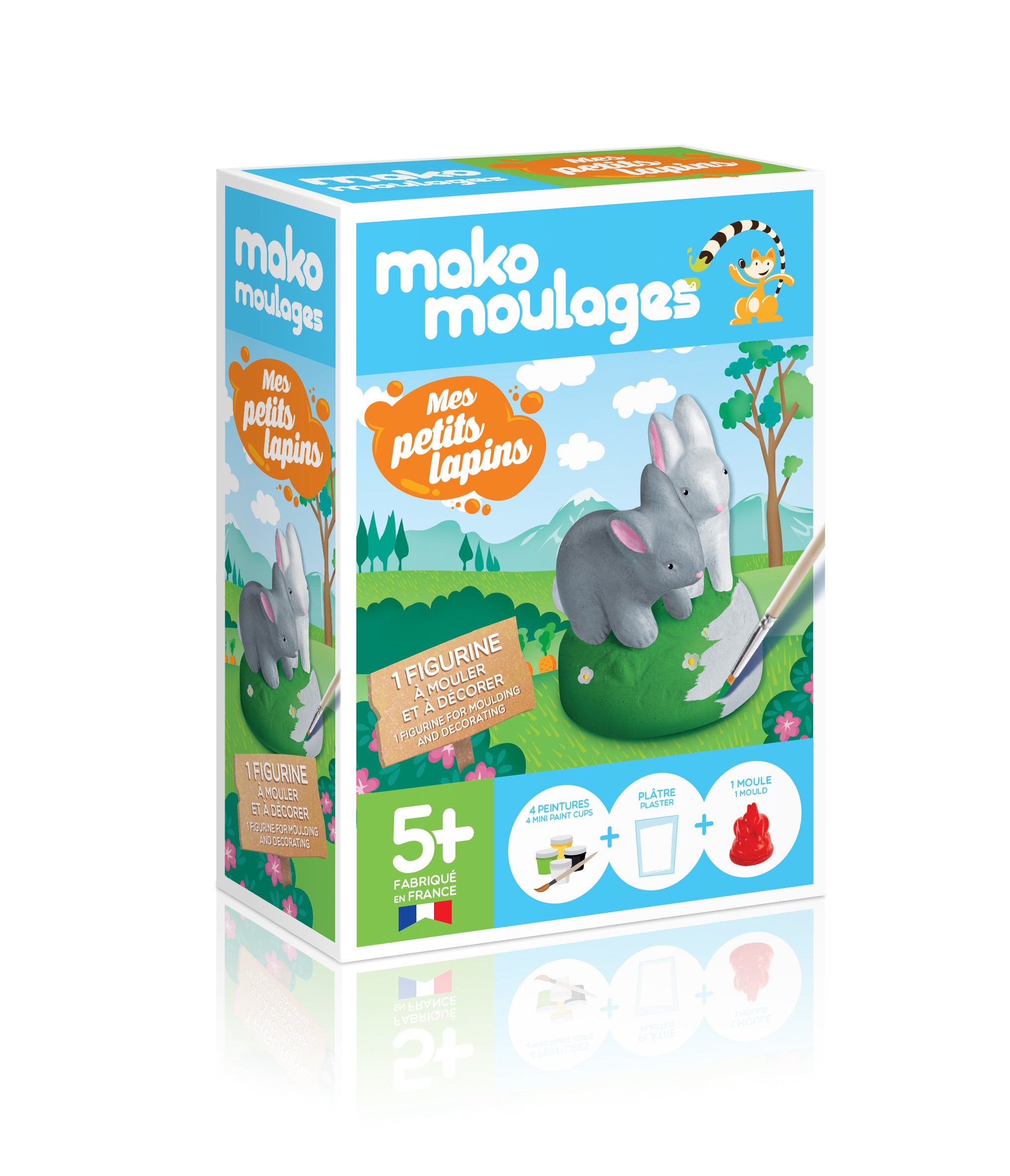Kit my little rabbits - Made in France - Mako Moulages