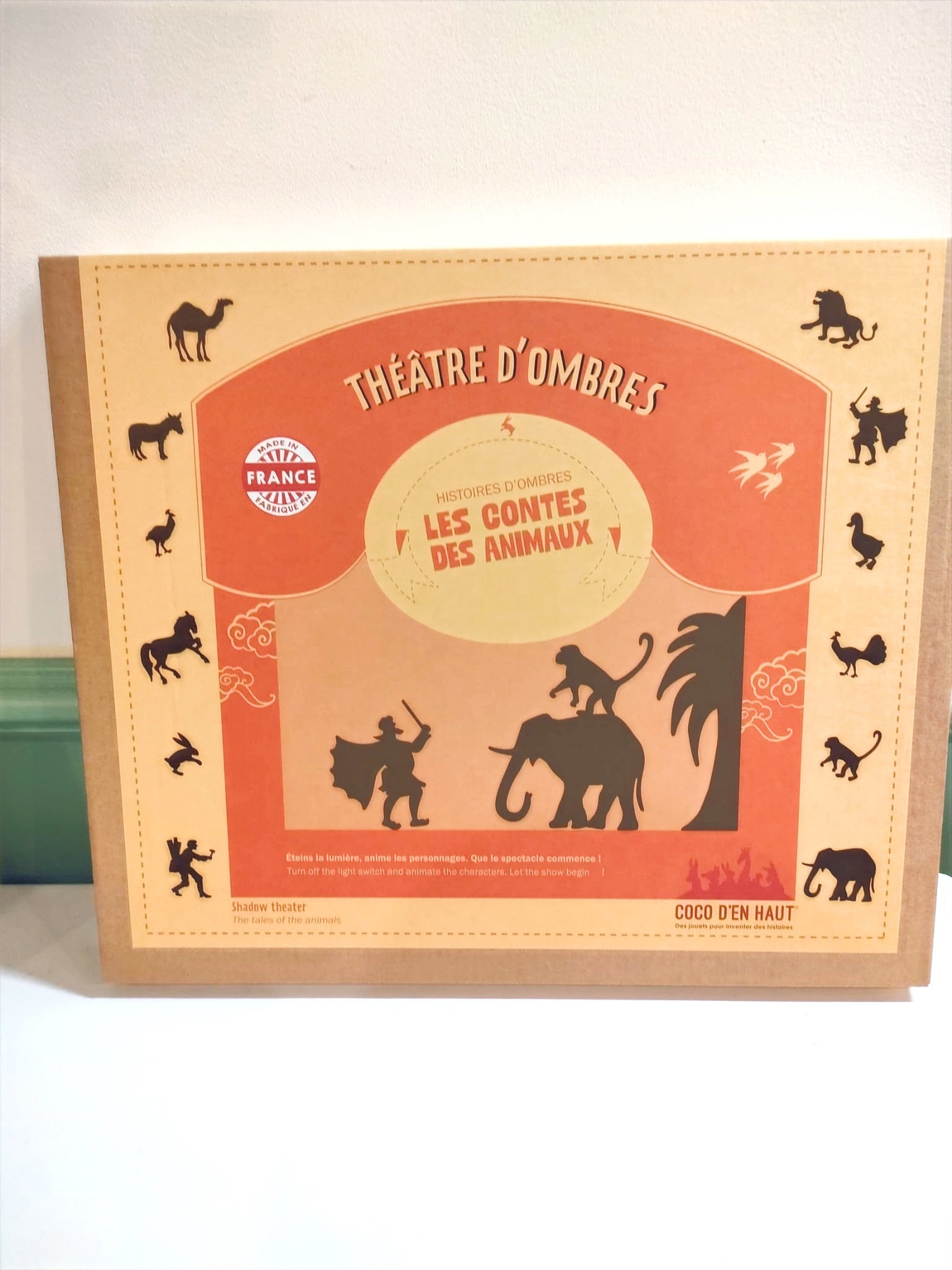 Shadow theater Tales of the Animals - Made in France -Coco d'en Haut -