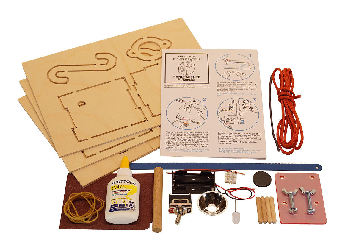 My Explorer's Lamp Kit - Made in France - Family Manufacture