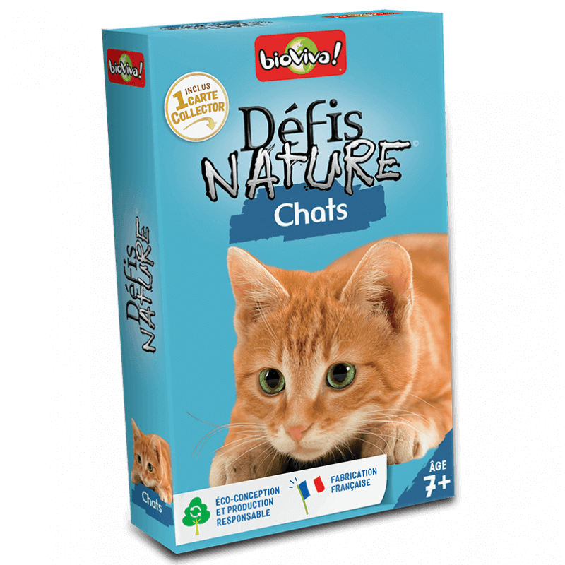 Défis Nature Chats - Made in France - Bioviva