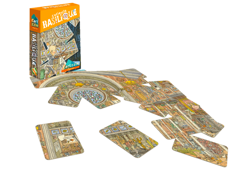 Cartzzle Curious Basilica - Made in France - Opla Games