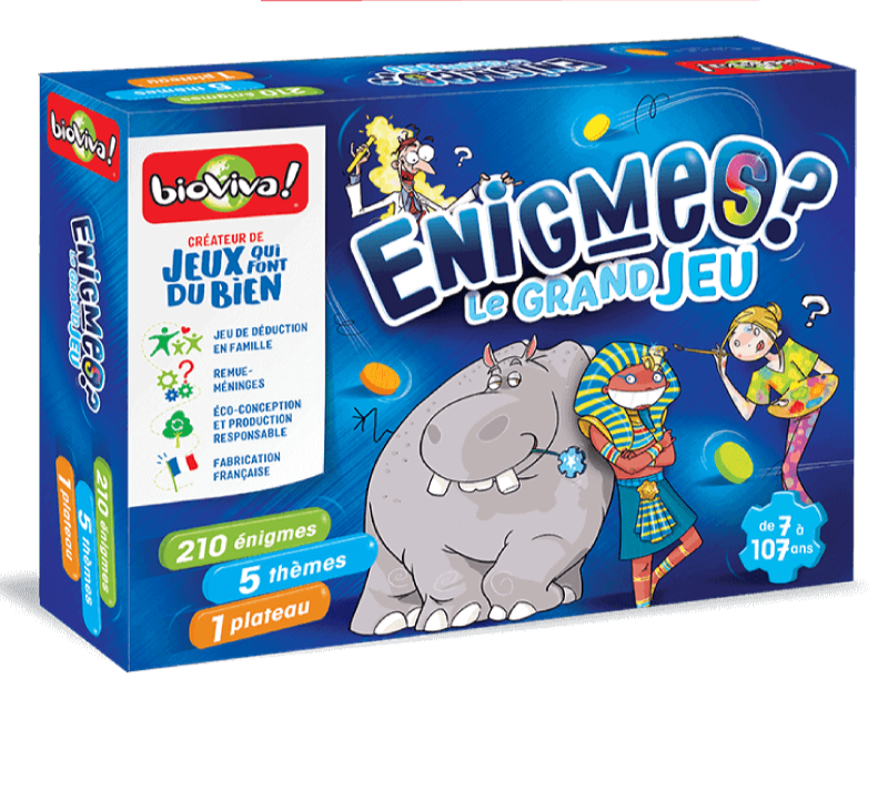 The Great Enigma Game - Made in France - Bioviva