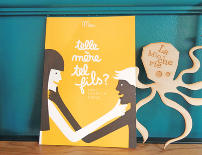 Book to fill in as a family - Like mother, like son?