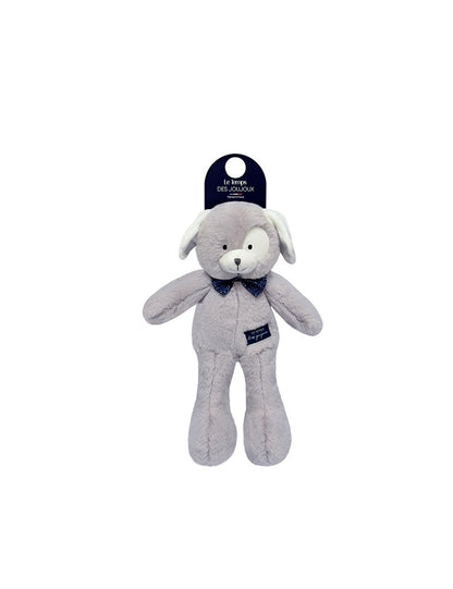 Grisou the Grey Dog Plush - a friend Made in France