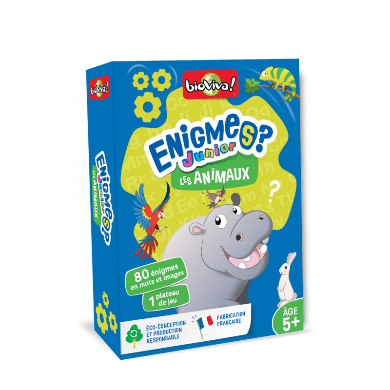 Junior Riddles Animals - Made in France - Bioviva