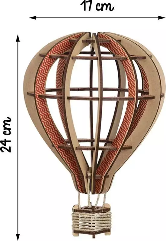 The model hot air balloon - Kelpi -