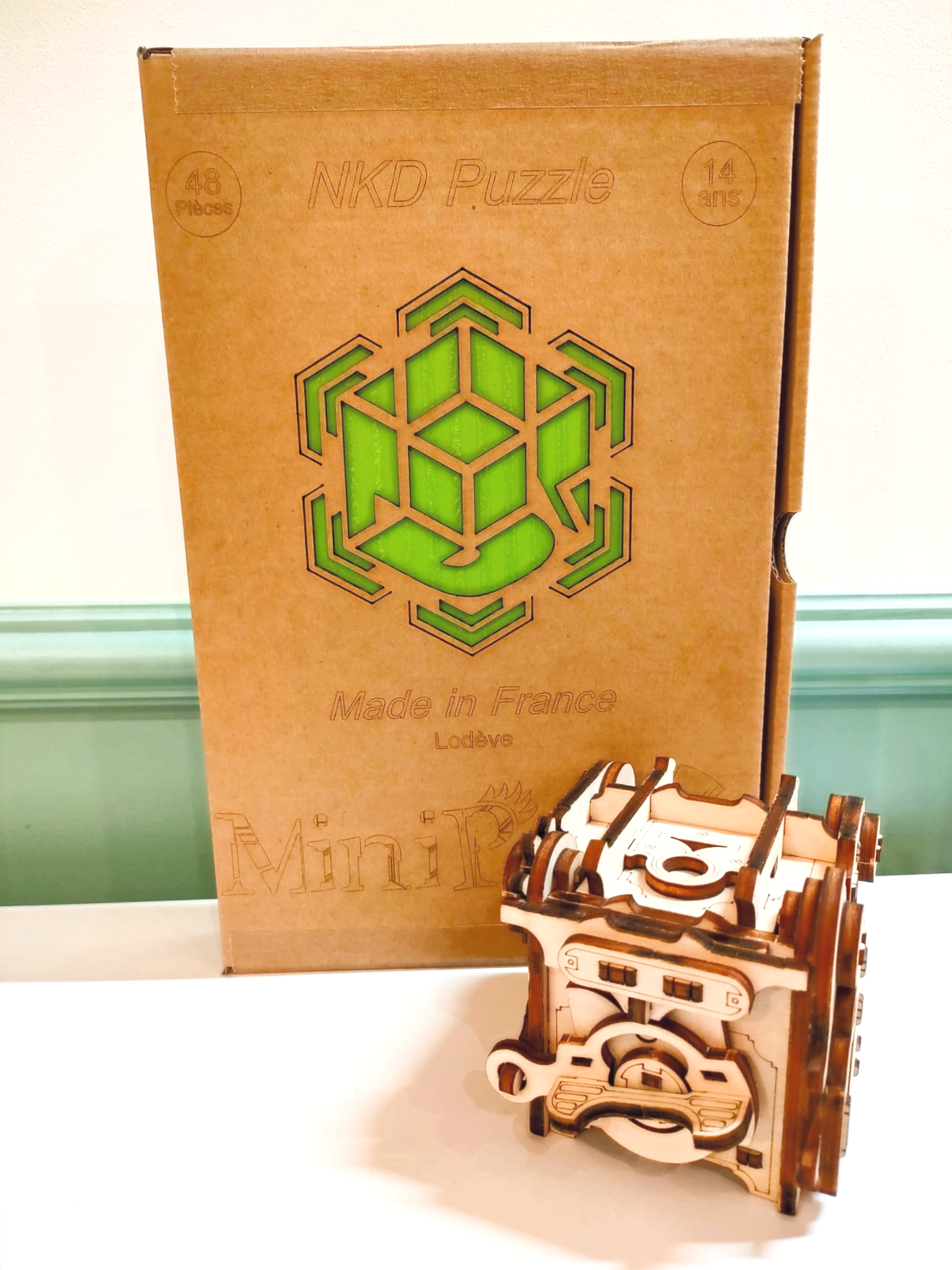 Minipunk Puzzle box kit - Made in France - NKD Puzzle