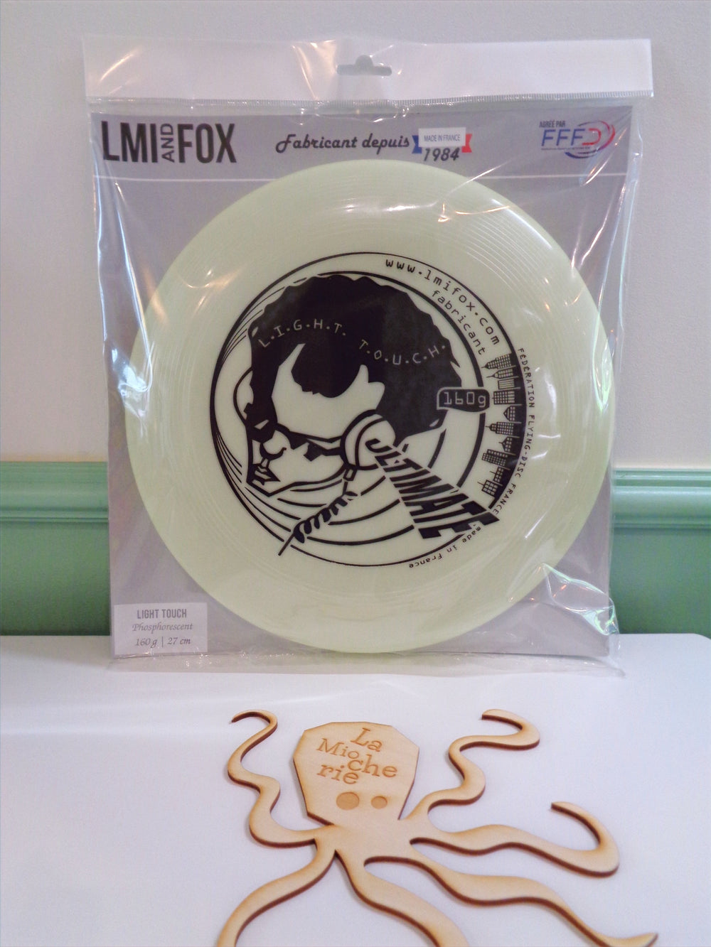 Frisbee "Spiral LIGHT TOUCH" Phospho 160 Lmi &amp; Fox