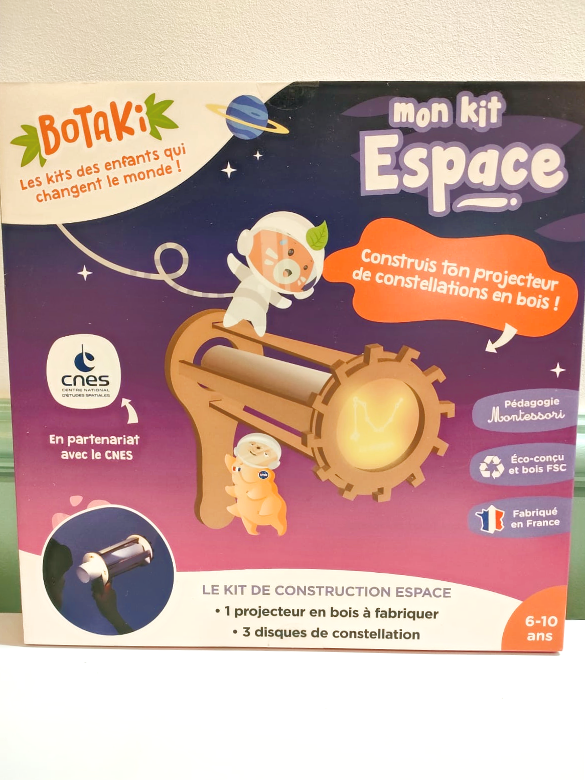 Le kit Espace projecteur de constellations Made in France - Botaki