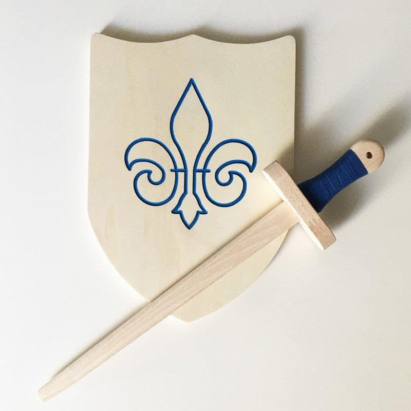 Pack épée et bouclier - Made in France - Fraise & bois