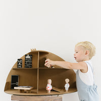 maison de poupée en carton design