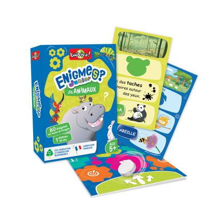 Junior Riddles Animals - Made in France - Bioviva