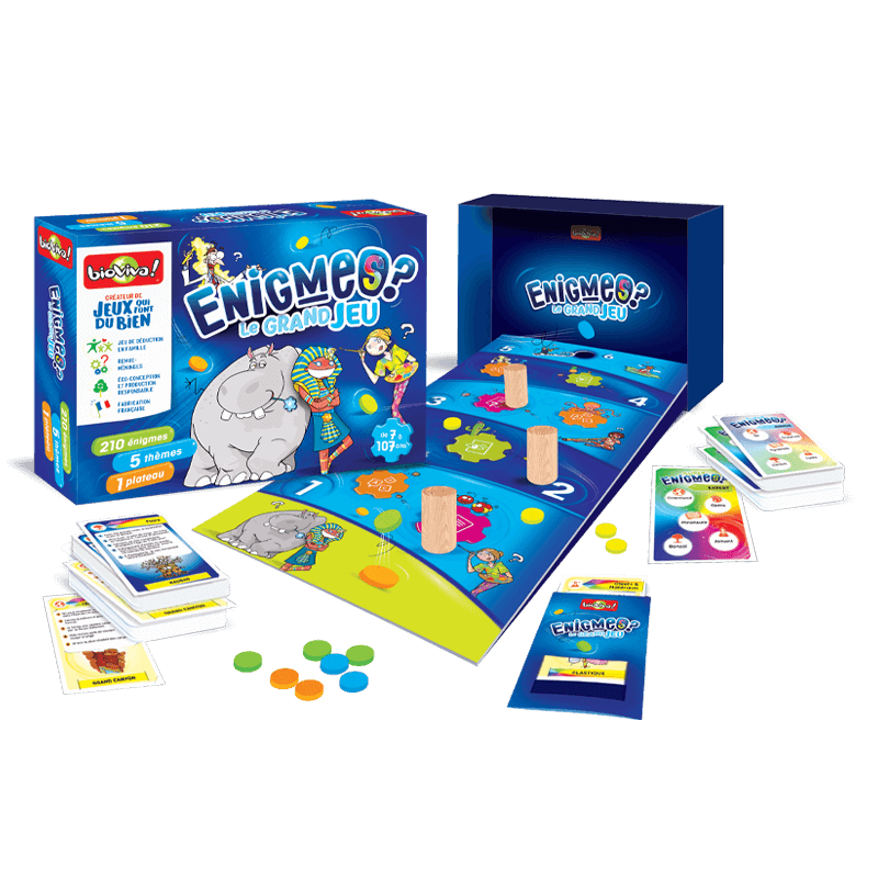 The Great Enigma Game - Made in France - Bioviva
