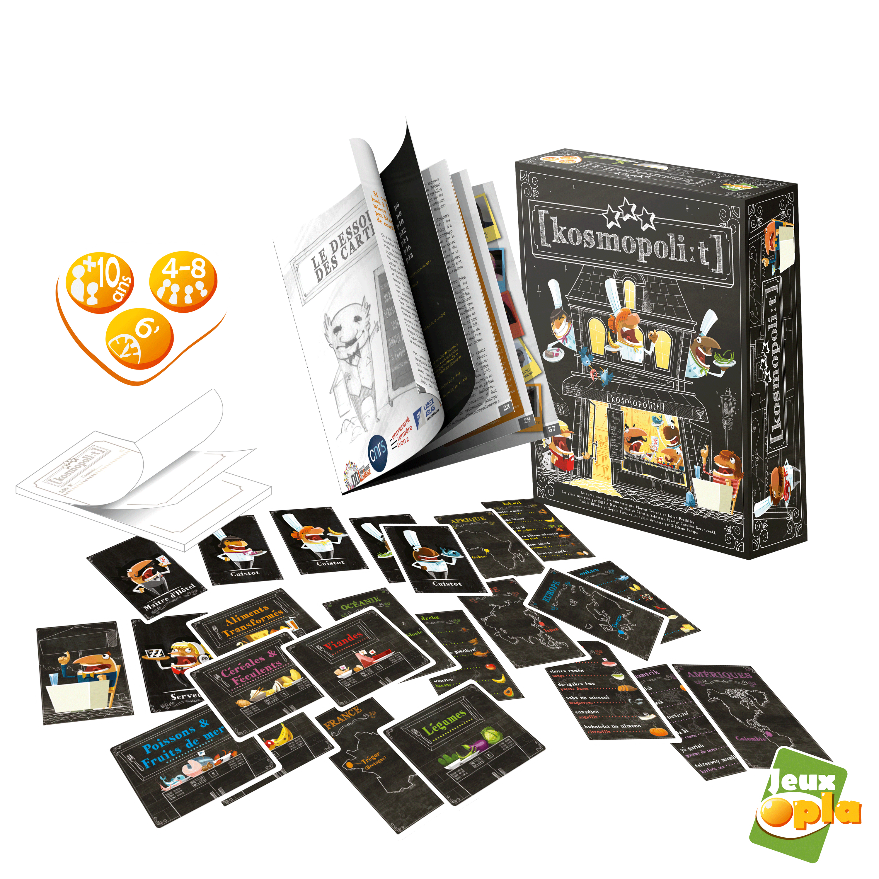 Kosmopoli:t game - Made in France - Opla games