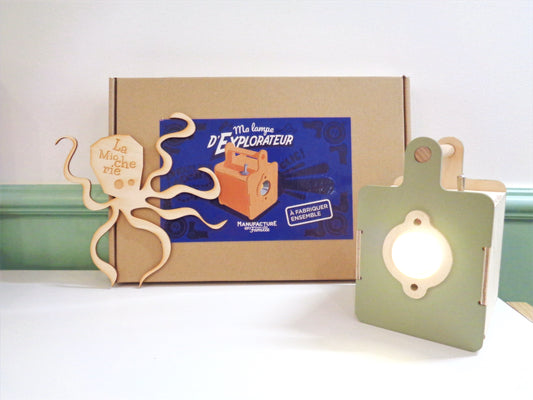 jeu éducatif en bois pour découvrir l'électricité