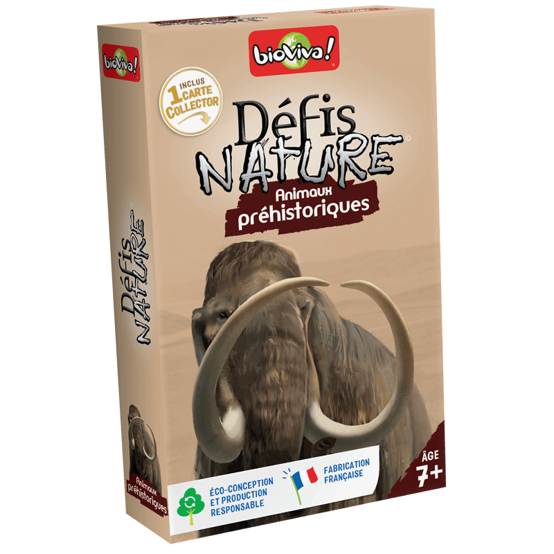 Défis Nature Animaux Préhistoriques - Made in France - Bioviva