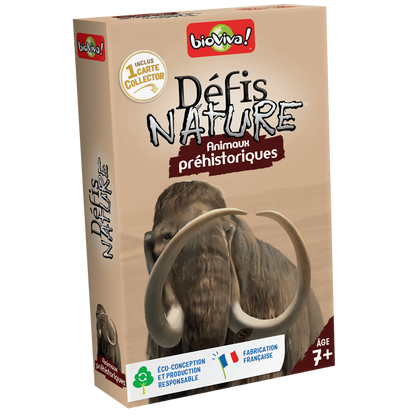 Nature Challenges Prehistoric Animals - Made in France - Bioviva