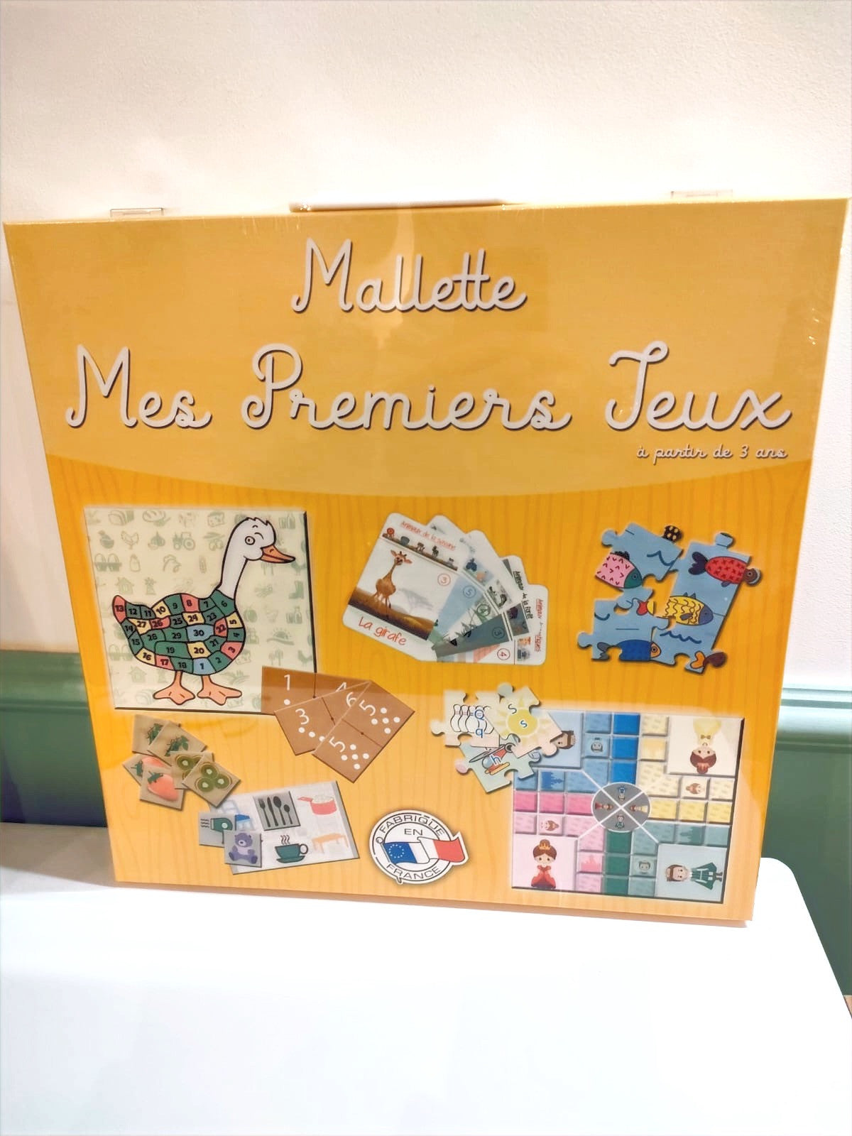 Mallette Mes Premiers Jeux - Made in France -  Ferriot cric