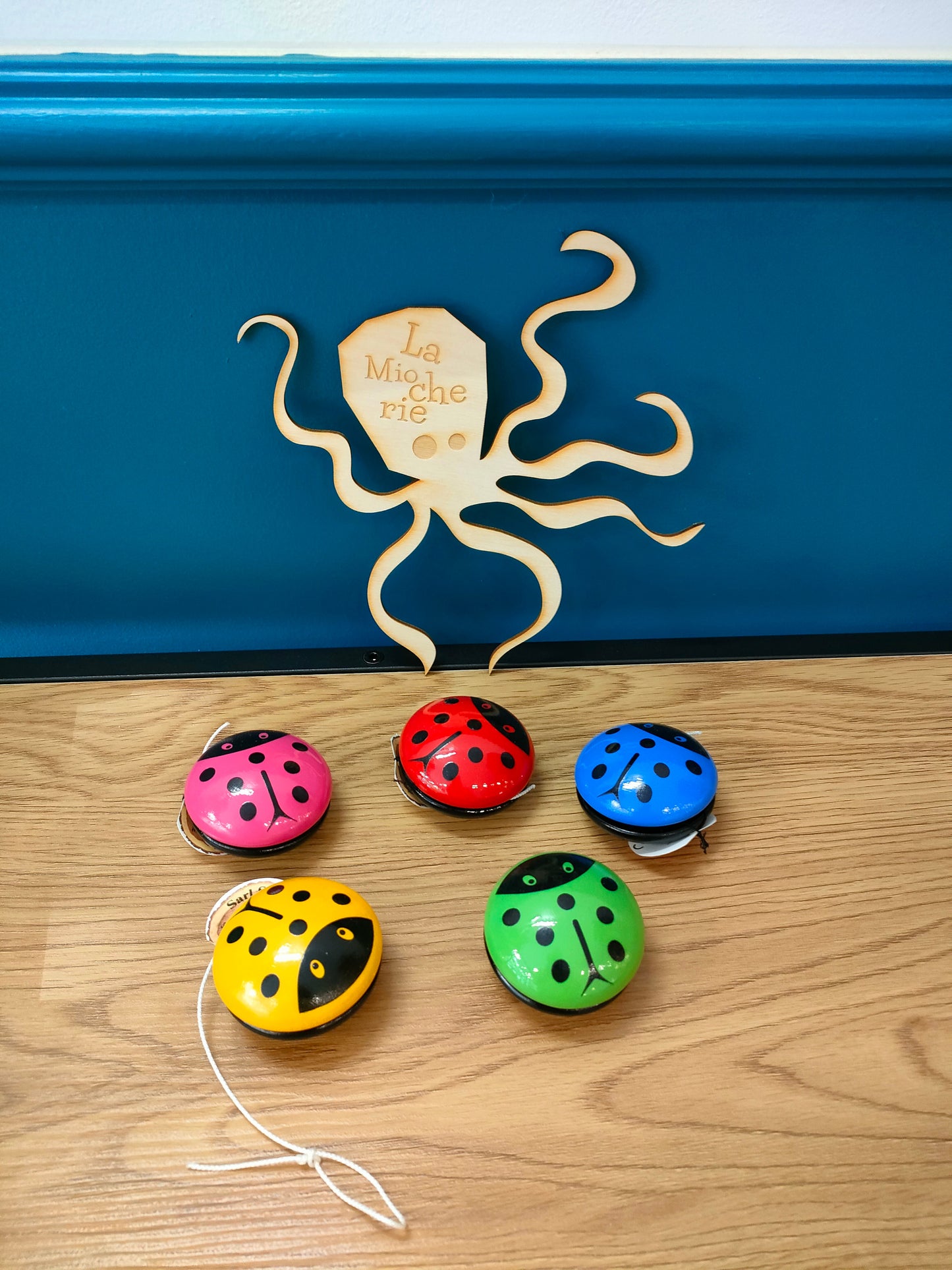 Le Yoyo Coccinelle ou coloré - Made in France (Jura)