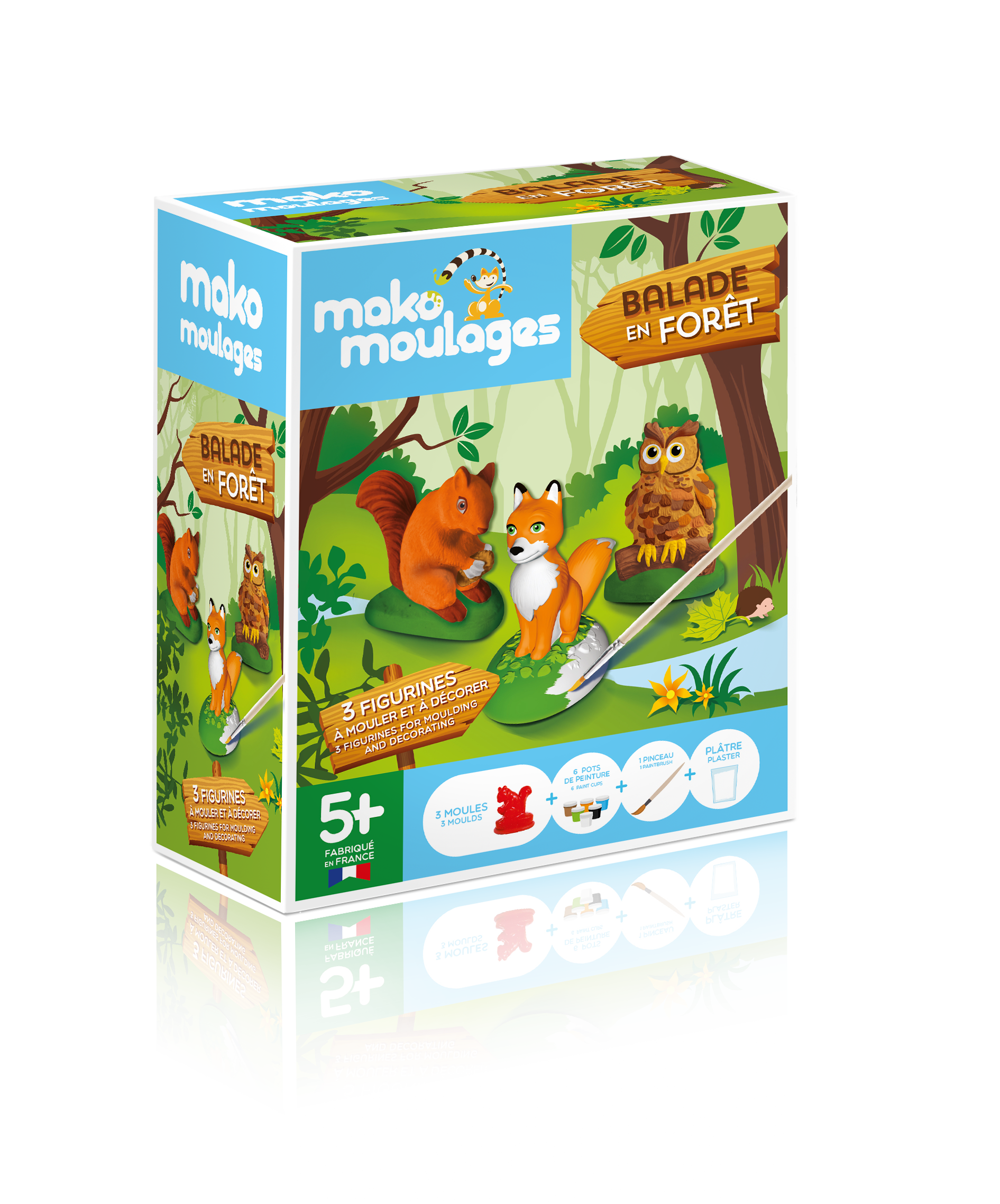 Kit Balade en Forêt - Made in France - Mako Moulages