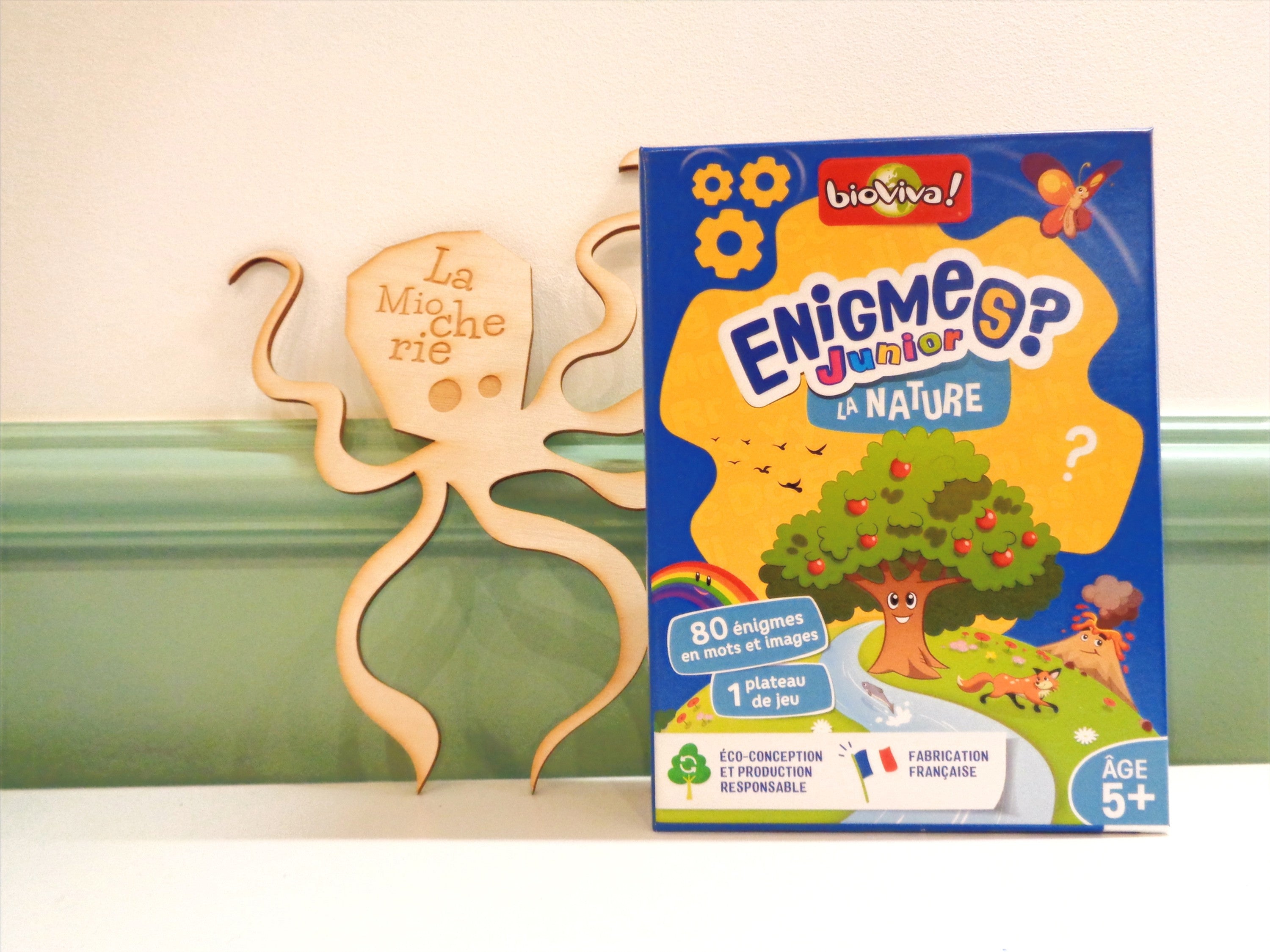 Enigmes Junior La Nature - Made in France - Bioviva