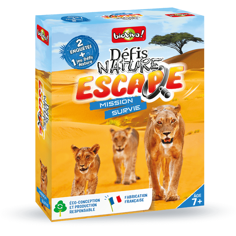 Mission Survie - Enquête à la maison avec Défis Nature Escape