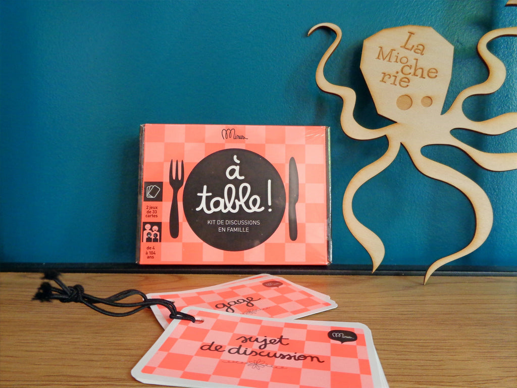 Kit de discussion en famille - À table !