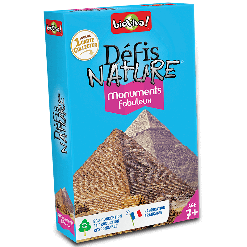 Défis Nature Monuments Fabuleux - Made in France - Bioviva