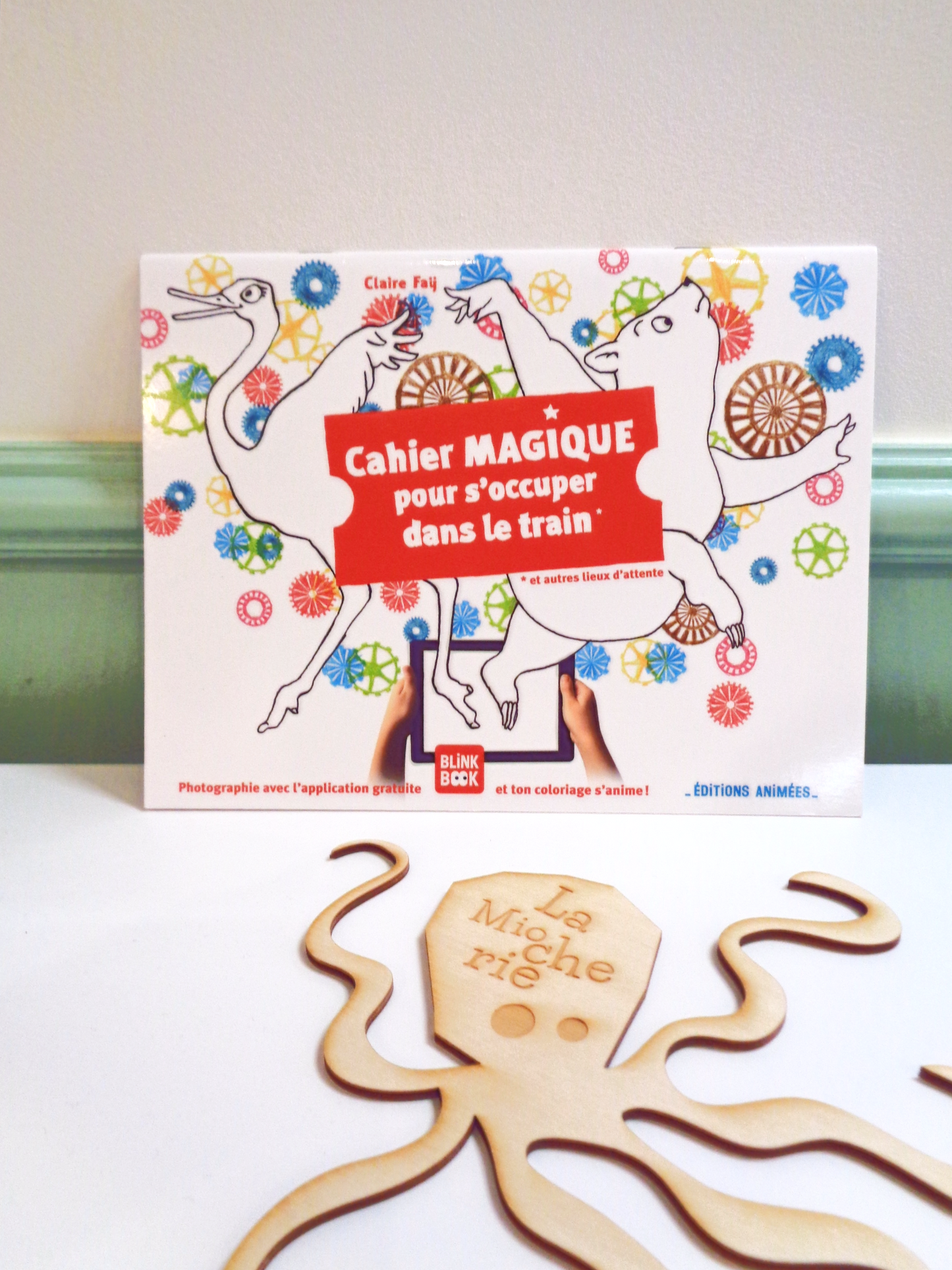 Cahier magique pour s'occuper dans le train - Made in France - Editions Animées