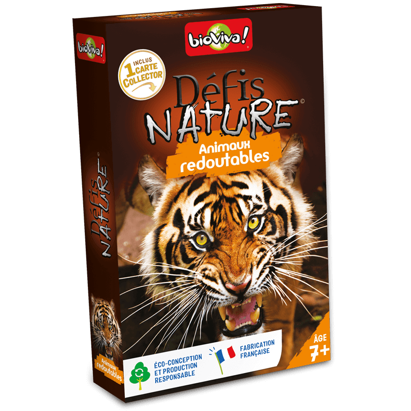 Nature Challenges Fearsome Animals - Made in France - Bioviva
