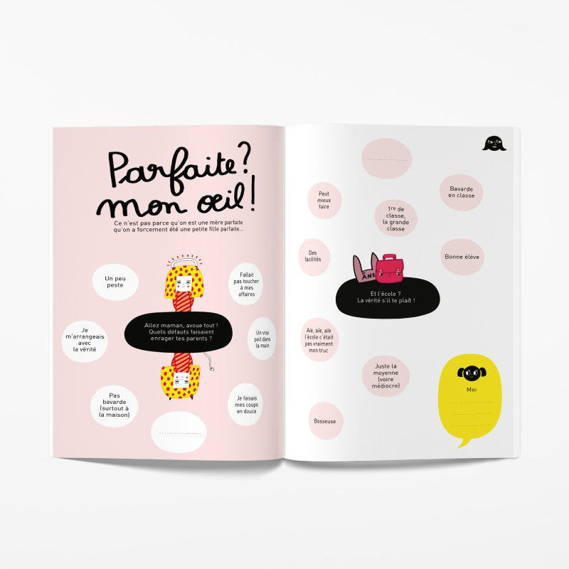 Book to fill in Like mother, like daughter? - Printed in Belgium - Minor editions