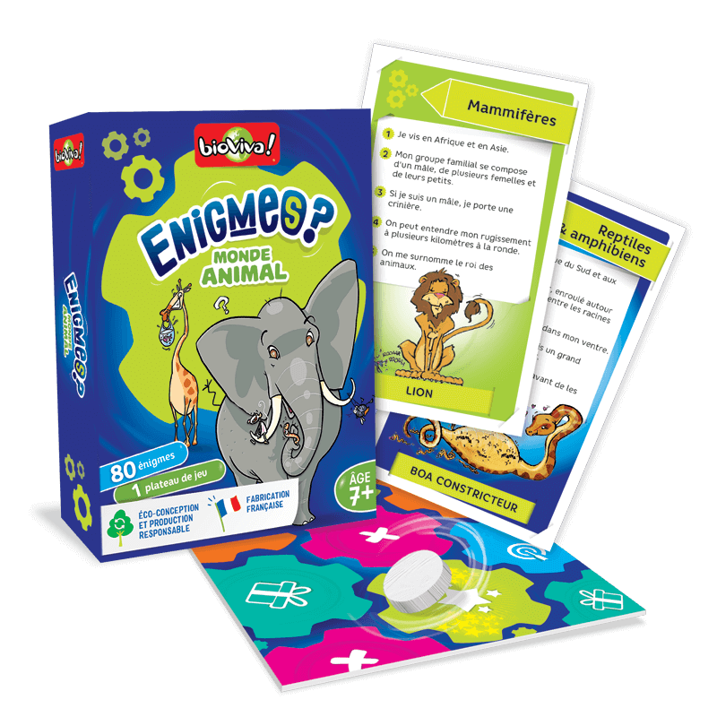 Enigmas The Animal World - Made in France - Bioviva