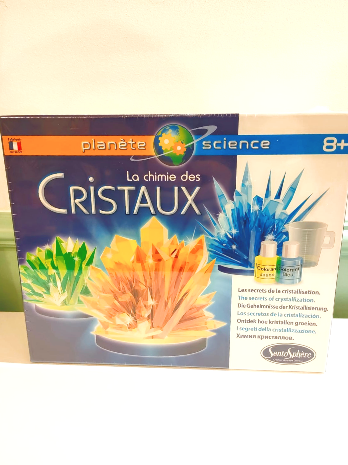 La chimie des cristaux - coffret scientifique Made in France
