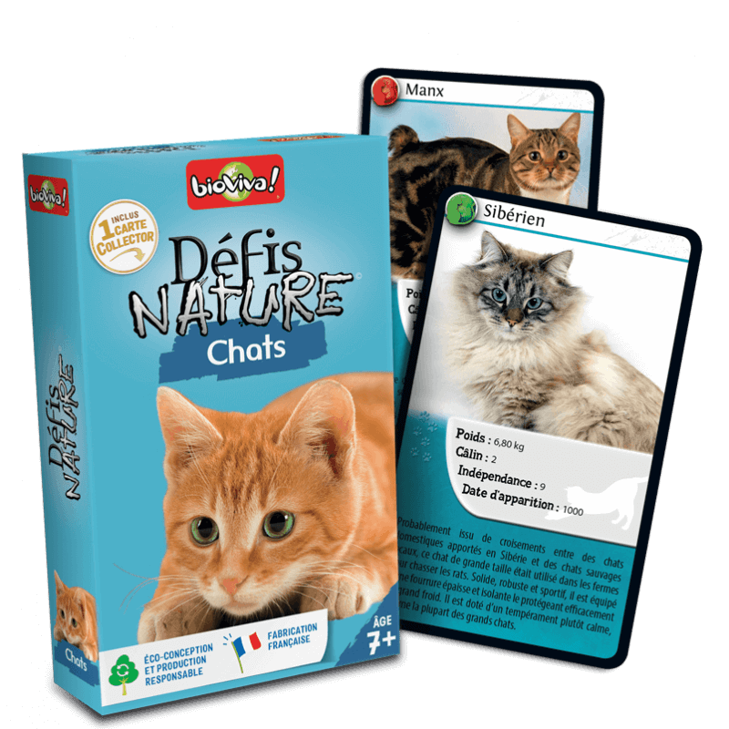 Défis Nature Chats - Made in France - Bioviva