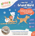 Kit Grand Nord Attelage de chien de traîneau de Noël - Made in France - Botaki