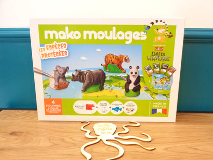 Grand coffret Les espèces protégées - Made in France - Mako Moulages