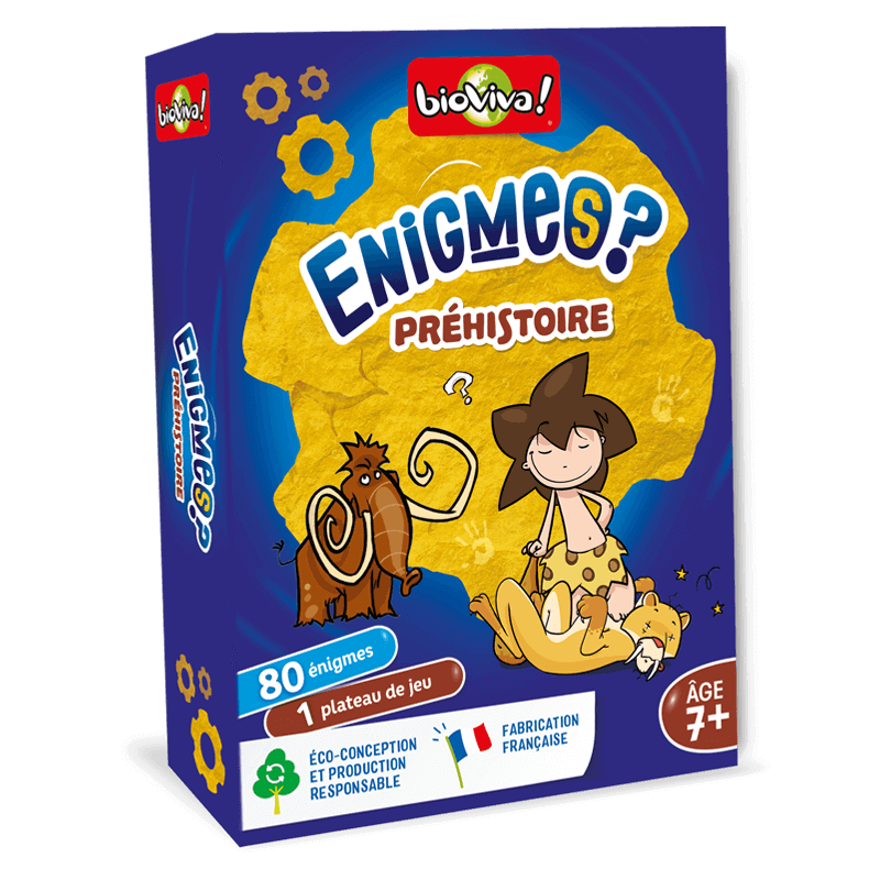 Enigmes Préhistoire - Made in France - Bioviva